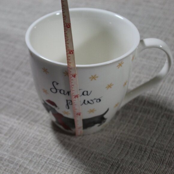 NWT Milly Green British Designs "Santa Paws" Christmas Scottish Terrier Mug - Picture 5 of 6